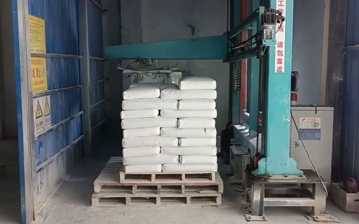 直角坐标机器人码垛机试机运行全流程解析